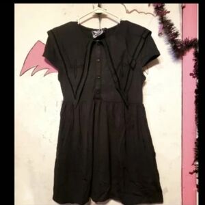 Killstar Bloodbound Gothic Cross Collar Dress Hot Topic Dollskill Widow